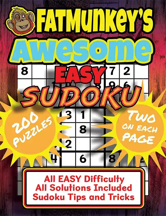 Fatmunkey'S Awesome Sudoku, Easy, Front Cover