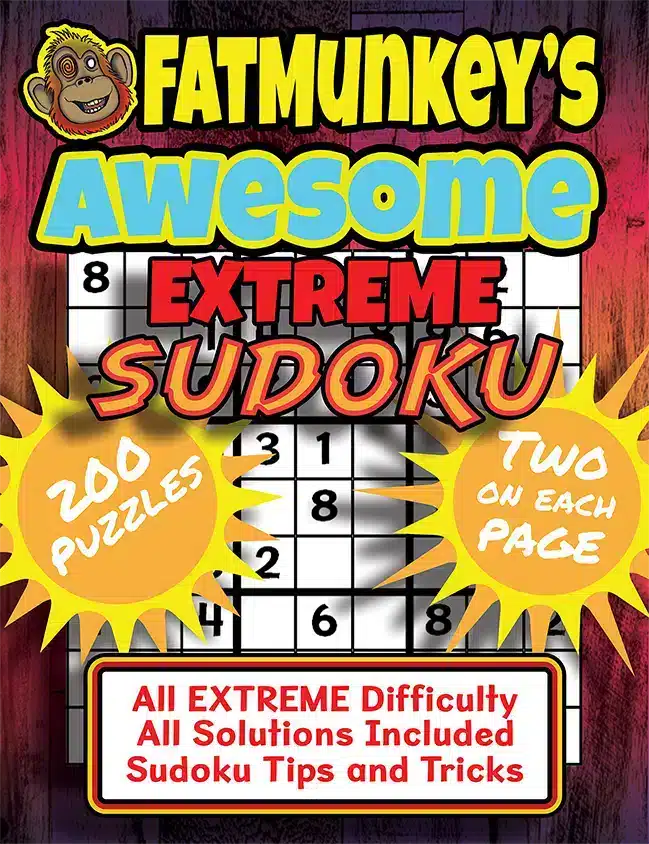 Fatmunkey'S Awesome Sudoku, Extreme, Front Cover