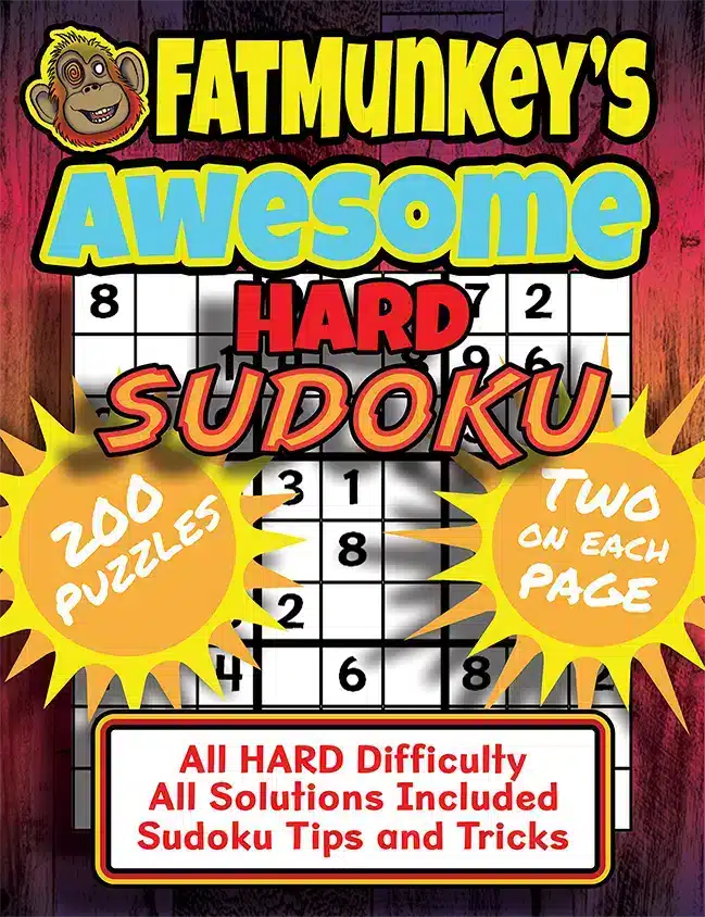 Fatmunkey'S Awesome Sudoku, Hard, Front Cover