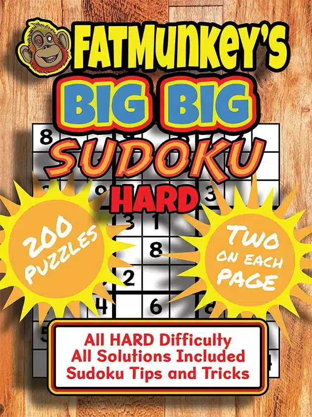 Fatmunkey'S Big Big Sudoku, Hard, Front Cover