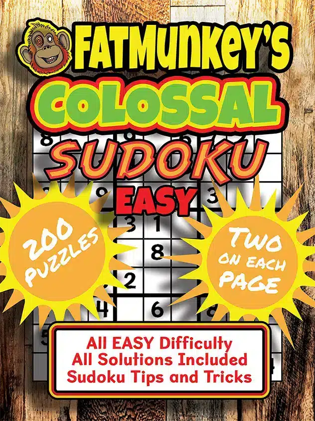 Fatmunkey'S Colossal Sudoku, Easy, Front Cover