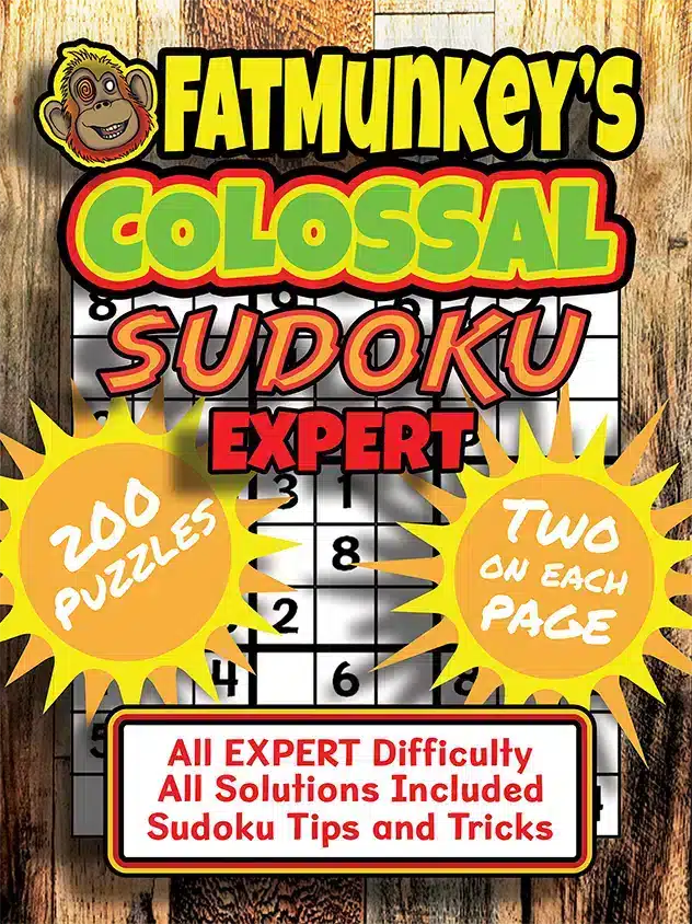 Fatmunkey'S Colossal Sudoku, Expert, Front Cover