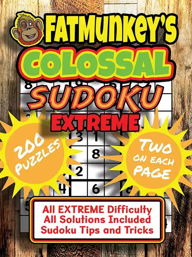 Fatmunkey'S Colossal Sudoku, Extreme, Front Cover