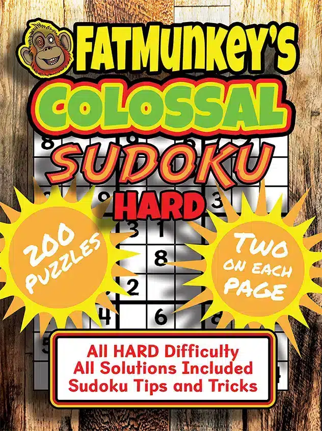 Fatmunkey'S Colossal Sudoku, Hard, Front Cover