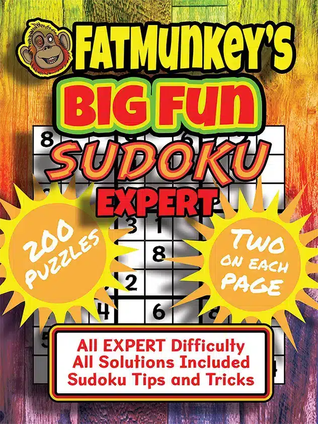 Fatmunkey'S Big Fun Sudoku, Expert, Front Cover