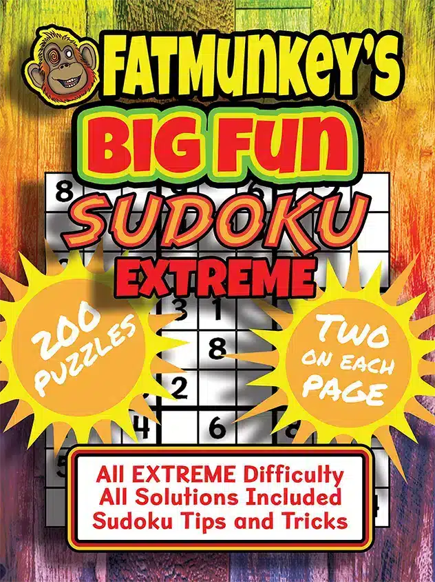 Fatmunkey'S Big Fun Sudoku, Extreme, Front Cover
