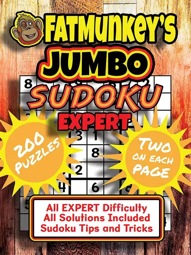 Fatmunkey'S Jumbo Sudoku, Expert, Front Cover