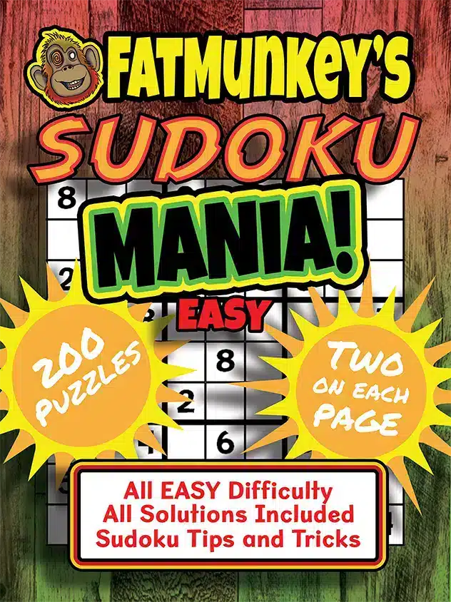 Fatmunkey'S Sudoku Mania, Easy, Front Cover