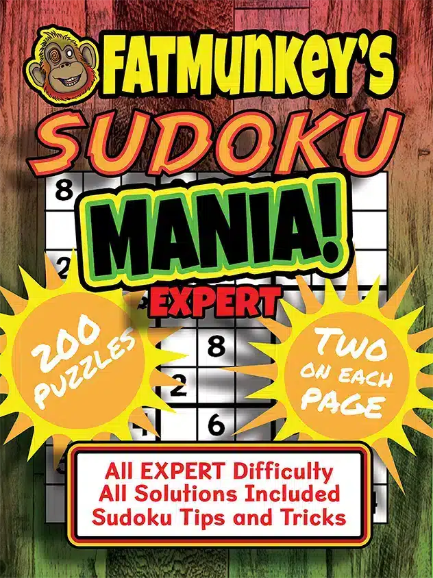 Fatmunkey'S Sudoku Mania, Expert, Front Cover