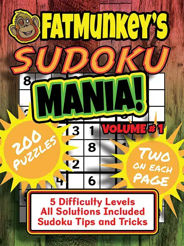 Fatmunkey'S Sudoku Mania, Volume #1, Front Cover