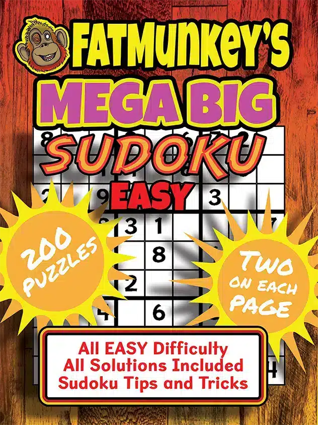 Fatmunkey'S Mega Big Sudoku, Easy, Front Cover