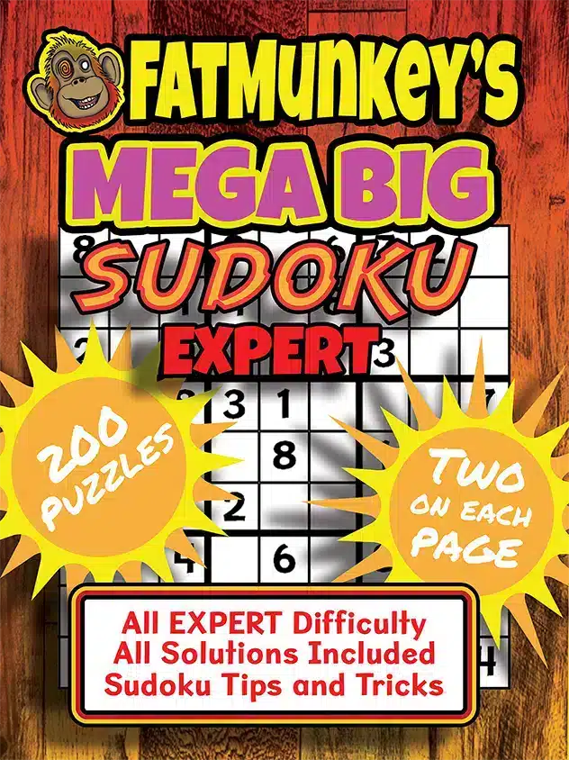 Fatmunkey'S Mega Big Sudoku, Expert, Front Cover