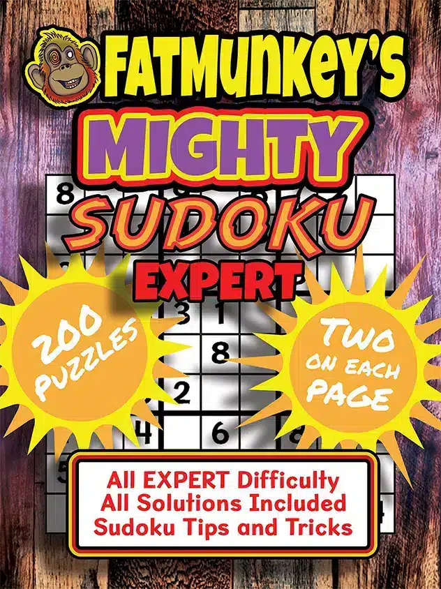 Fatmunkey'S Mighty Sudoku, Expert, Front Cover