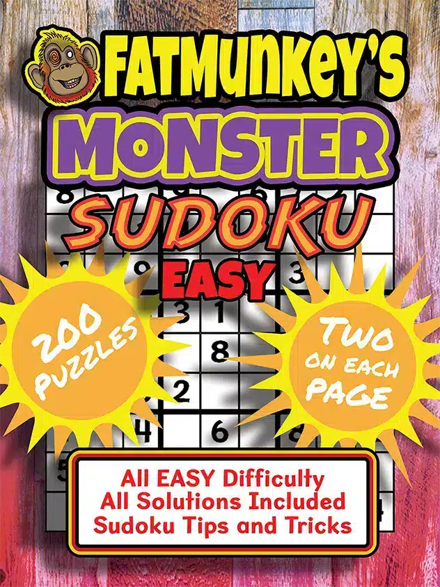 Fatmunkey'S Monster Sudoku, Easy, Front Cover