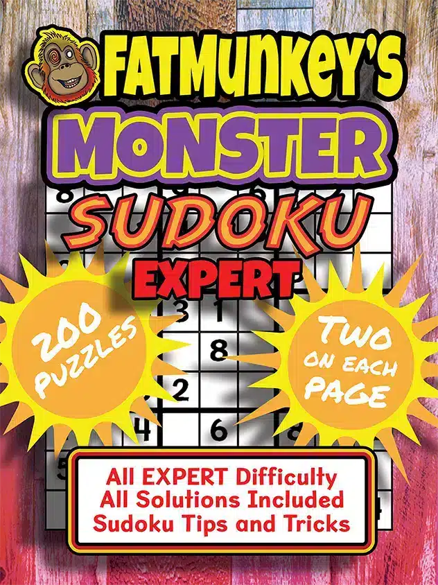 Fatmunkey'S Monster Sudoku, Expert, Front Cover