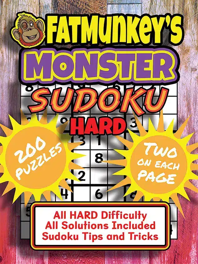 Fatmunkey'S Monster Sudoku, Hard, Front Cover