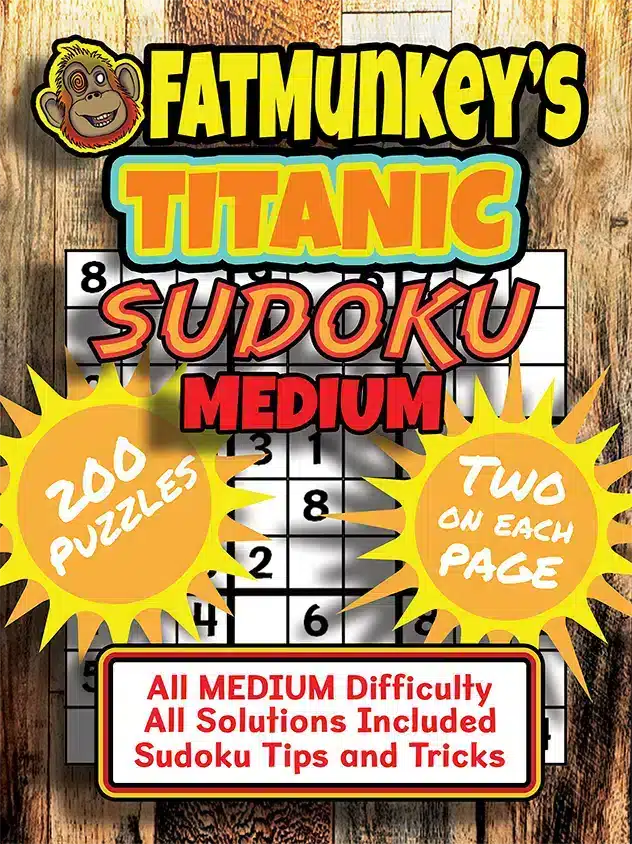 Fatmunkey'S Titanic Sudoku, Medium, Front Cover