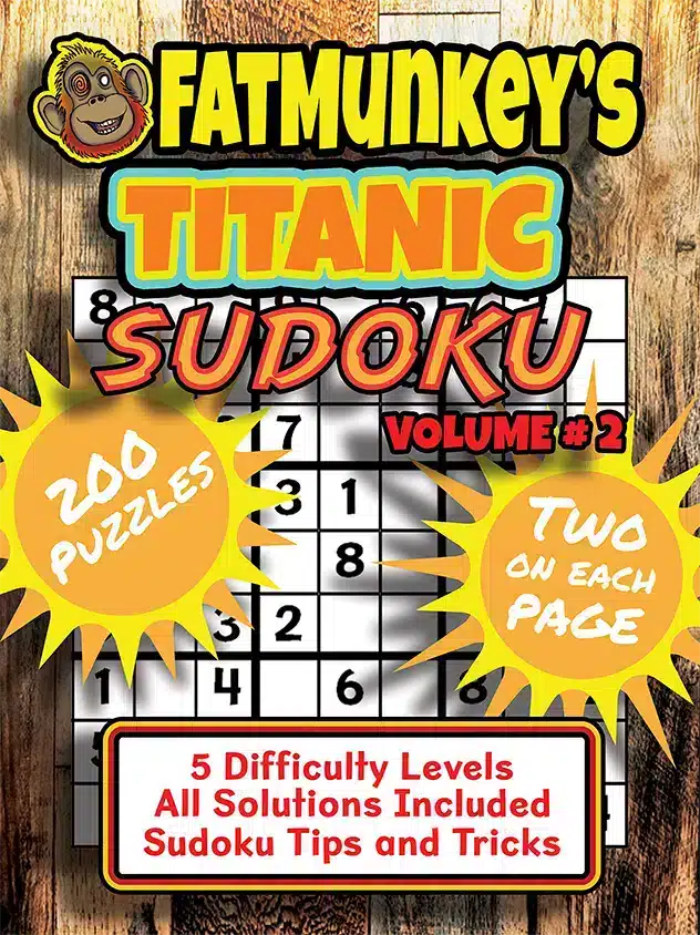 Fatmunkey'S Titanic Sudoku, Volume #2, Front Cover