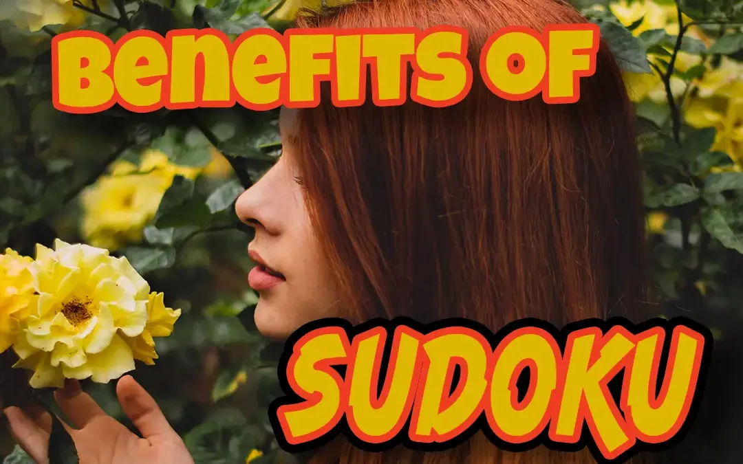 7 Excellent Benefits of Sudoku - Background image of girl with flowers by DG-Fotographo on pexels.com