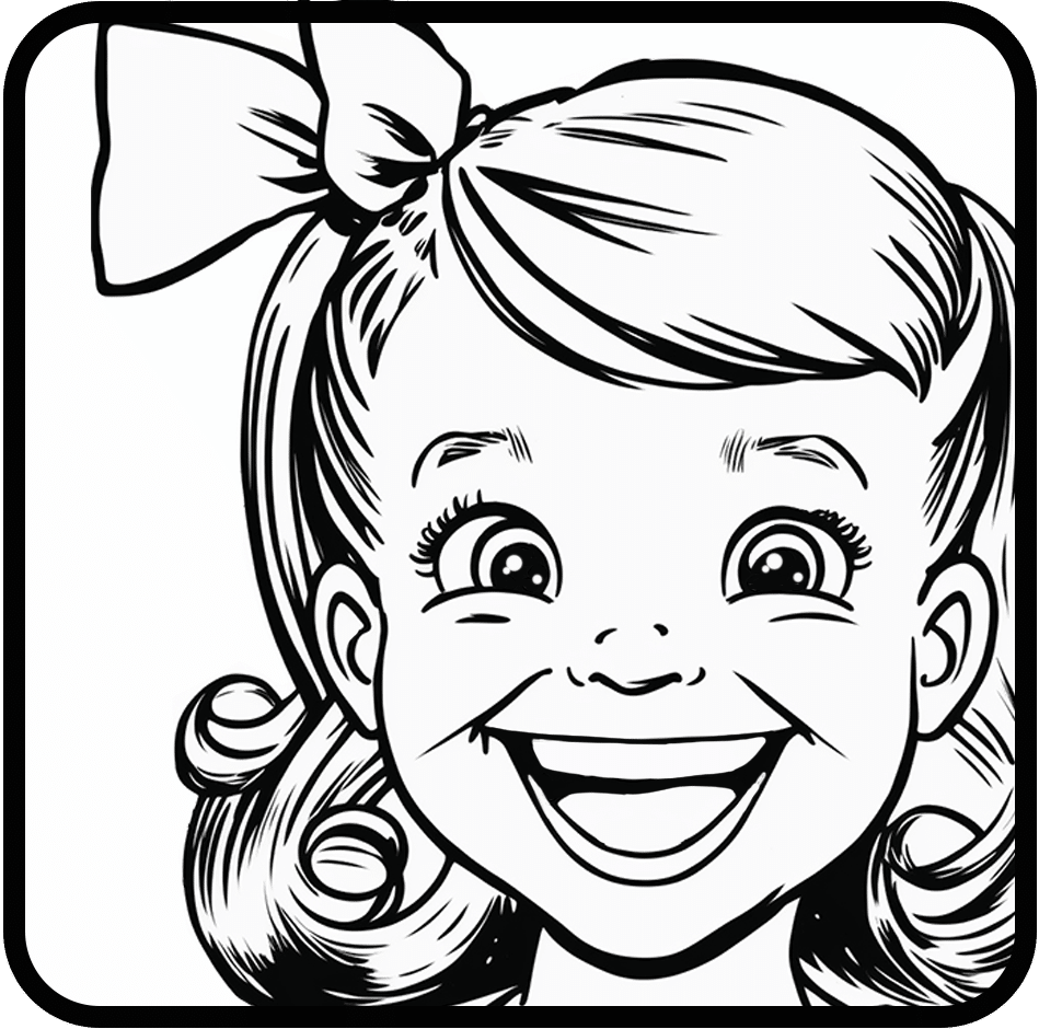 Girl-4 - Cartoon Image Of A Happy Little Boy