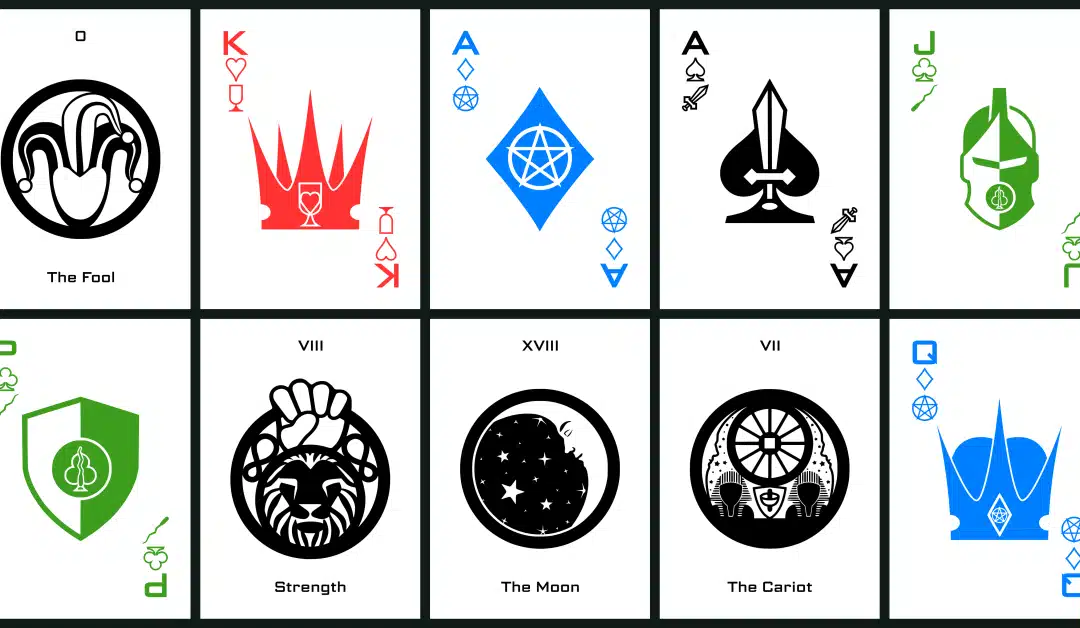 IKONOLOGY’s 3 Way Design – A Modern Tarot – Oracle, Solitaire, and Poker