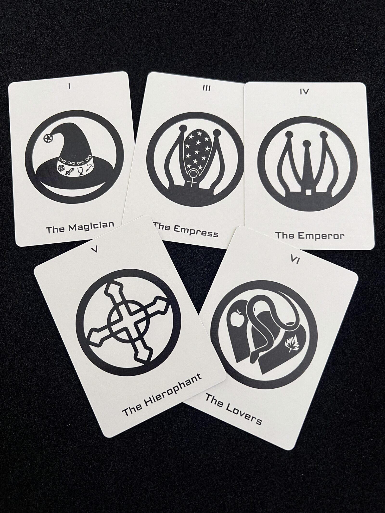 ikonology-major-arcana-magician-empress-emperor-hierophant-lovers