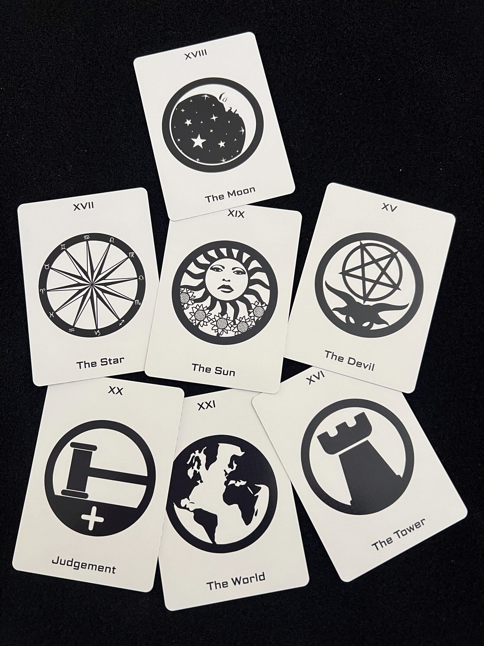 ikonology-major-arcana-moon-star-sun-devil-judgement-world-tower