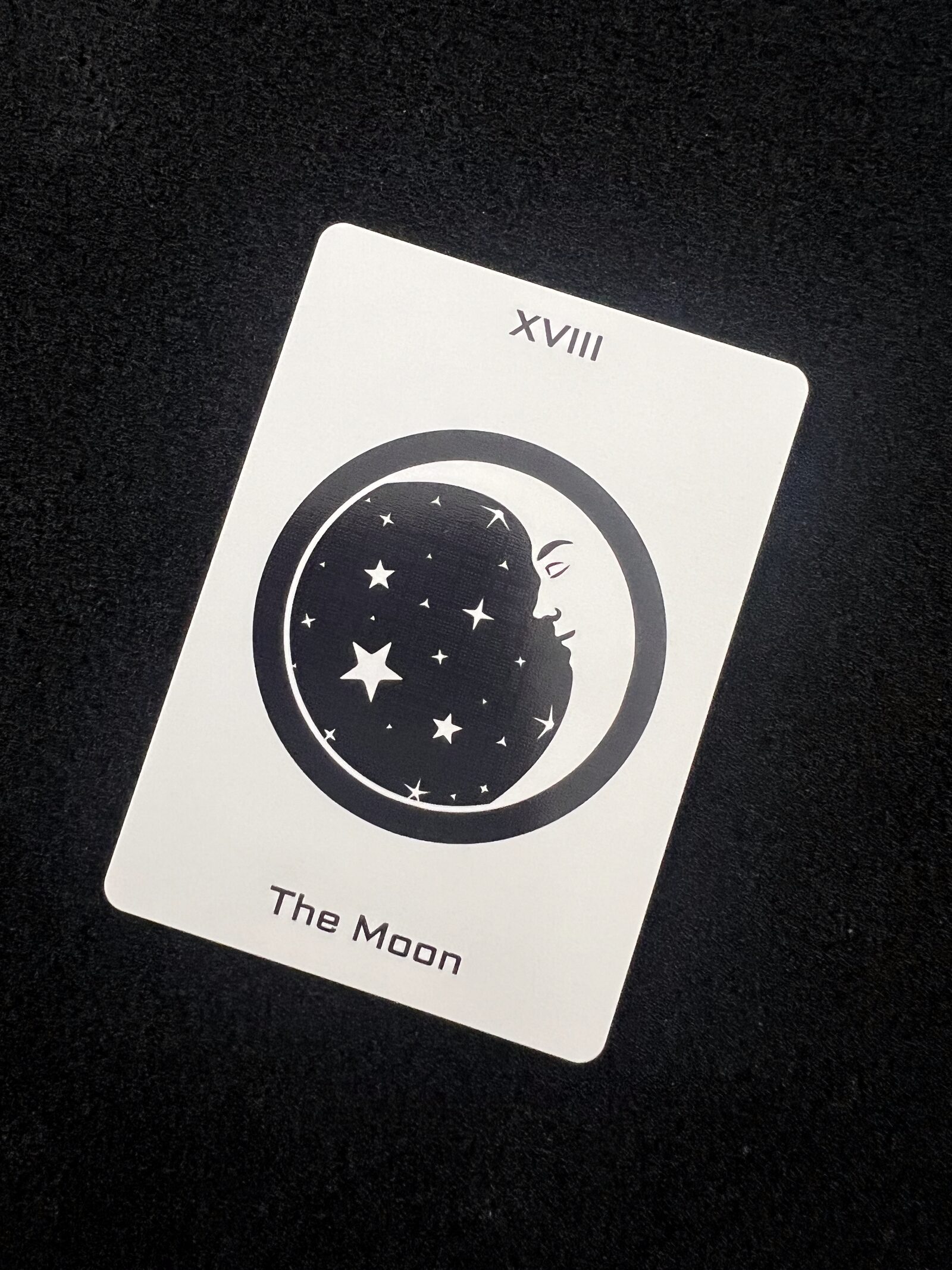 Major arcana card - The moon